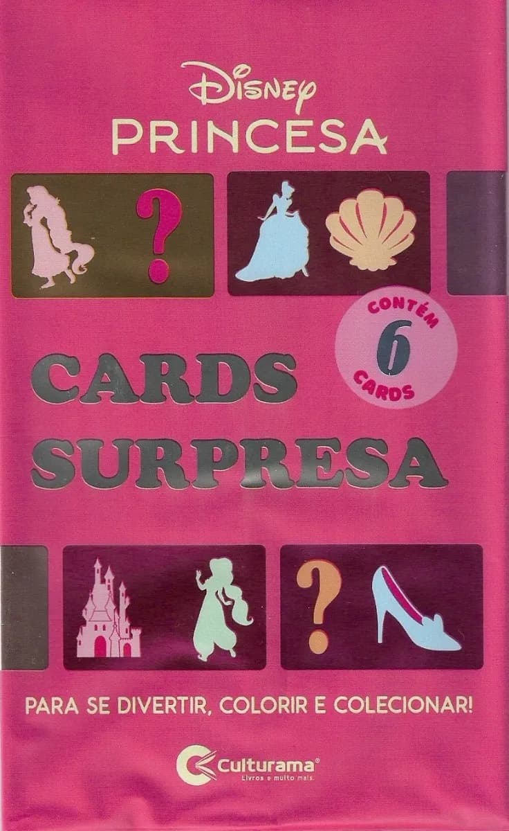 Capa do álbum Disney princesas - Culturama