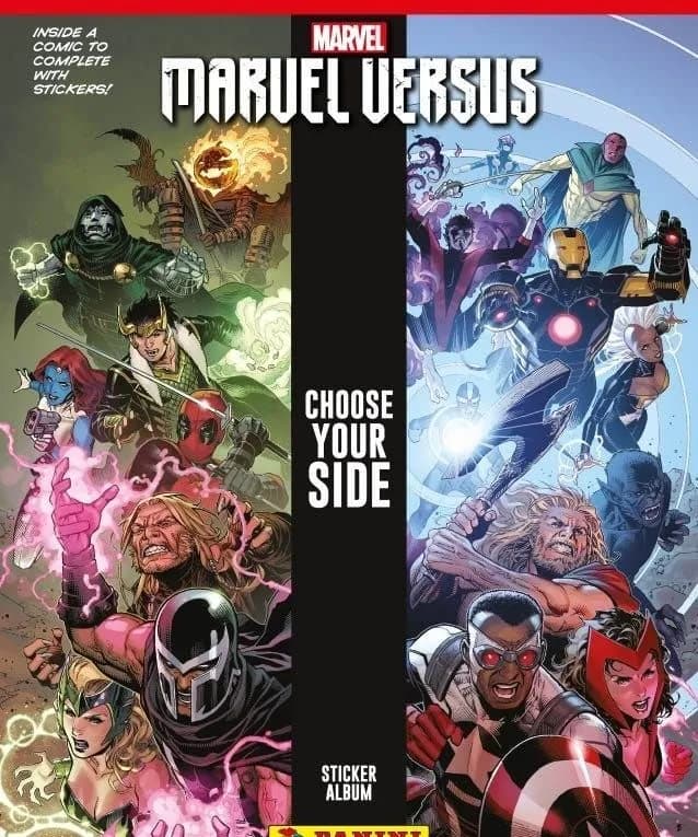 Capa do álbum Marvel Versus - United Kingdom