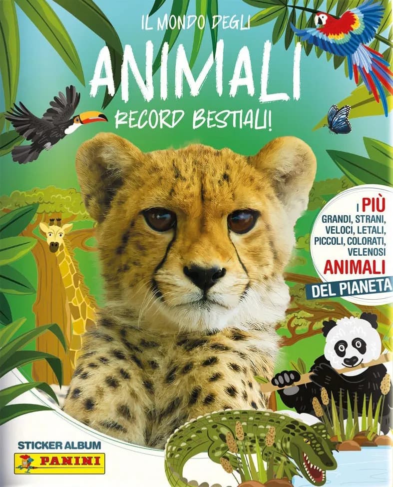 Capa do álbum Il Mondo degli Animali - Record Bestiali!