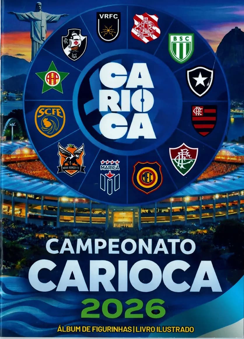 Capa do álbum CAMPEONATO CARIOCA DE 2026
