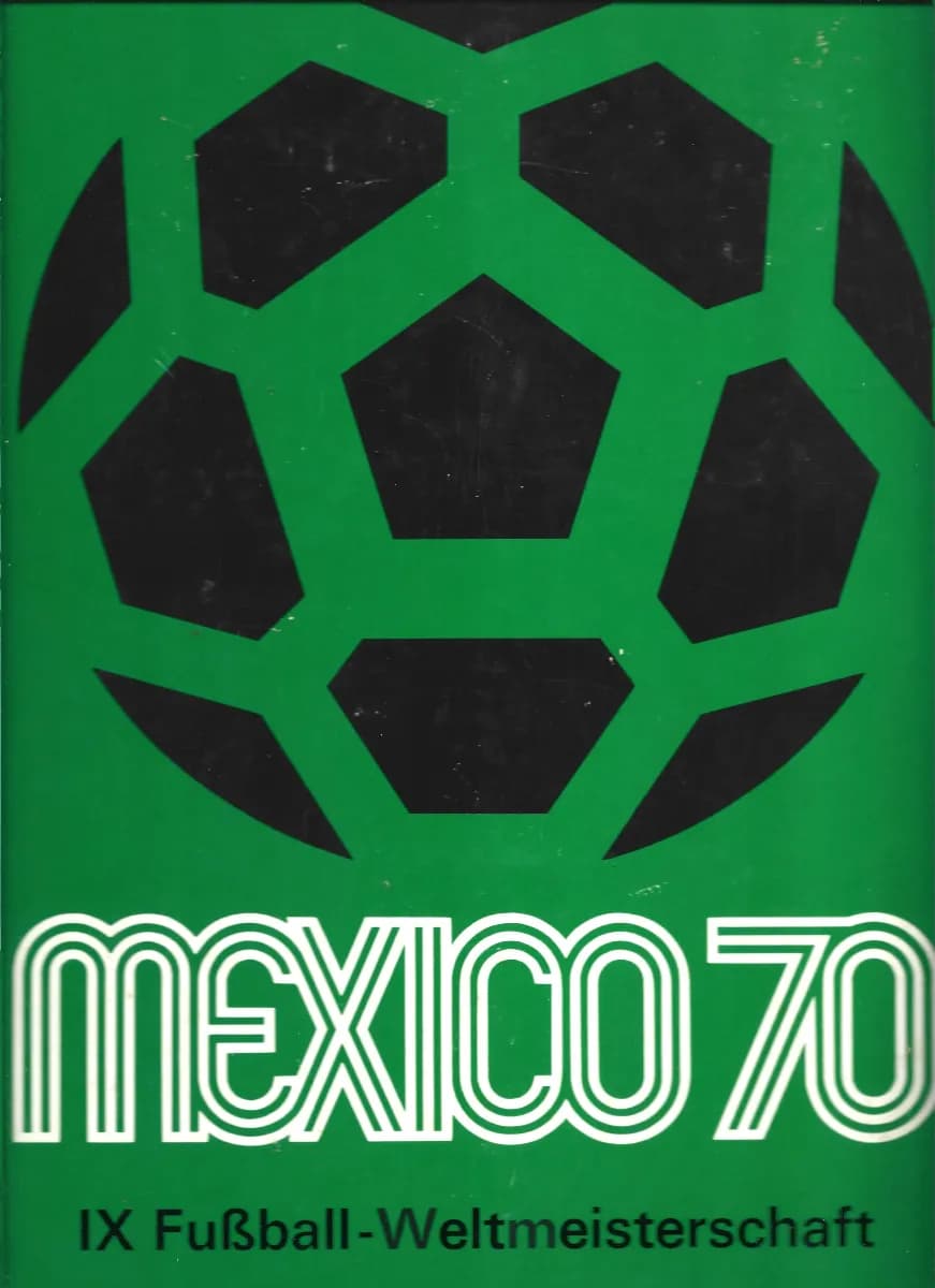 Copertina dell'album México 70 - IX Fussball - Weltmeisterrschaft