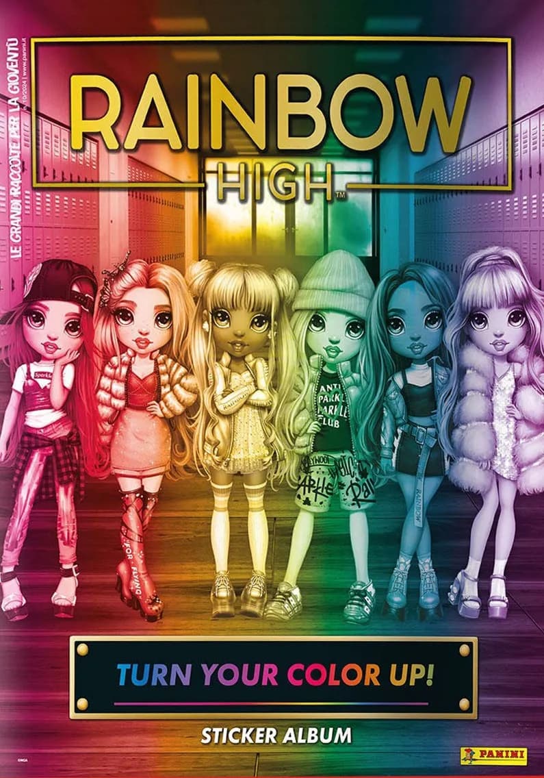 Capa do álbum Rainbow High - Turn your color up!