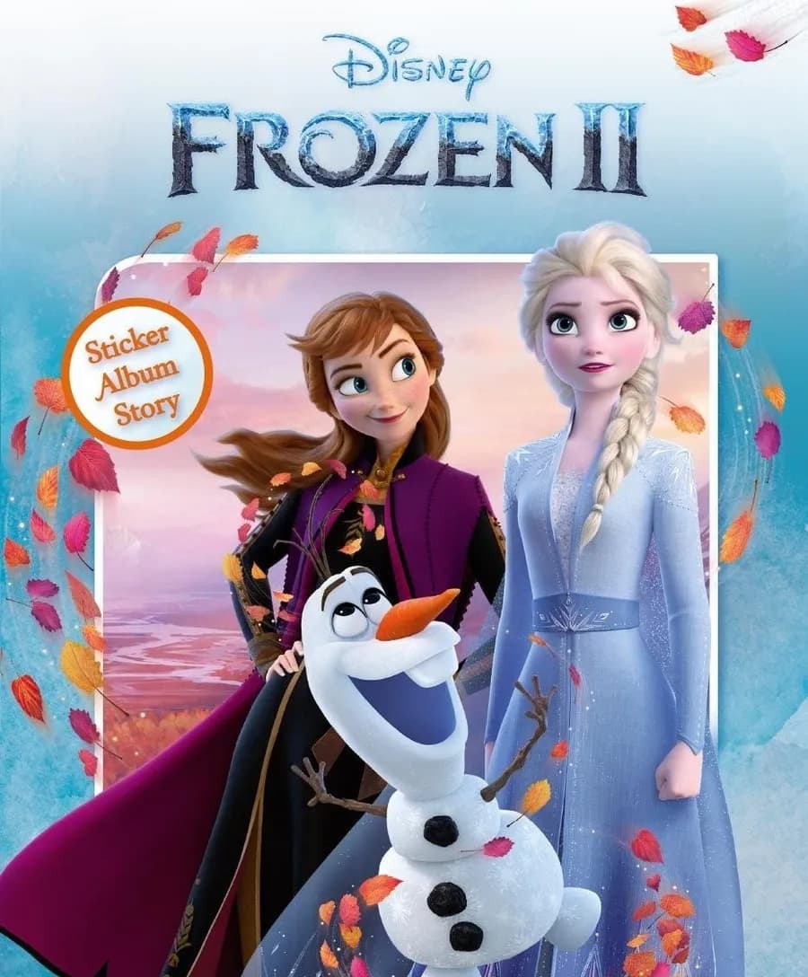 Cover of the Frozen II Sticker Album Story Collection album