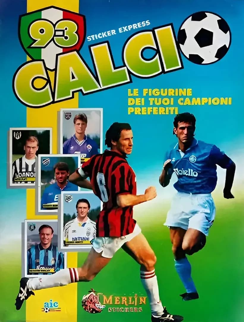 Copertina dell'album Calcio 93 - Merlin - Minicard