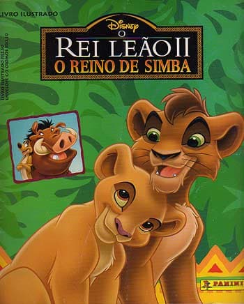 Capa do álbum O Rei Leão II - O Reino de Simba