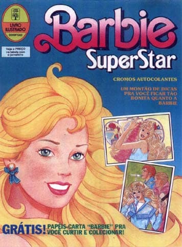 Capa do álbum Barbie SuperStar