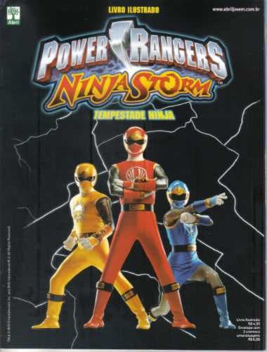 Capa do álbum Power Rangers - Ninja Storm