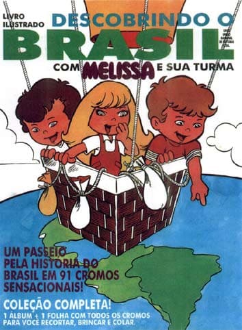 Capa do álbum Descobrindo o Brasil com Melissa e Sua Turma
