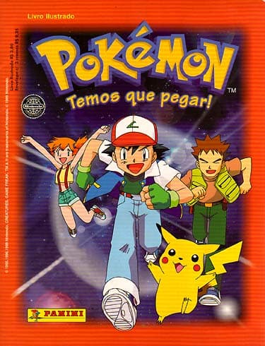 Capa do álbum Pokémon - Temos Que Pegar!