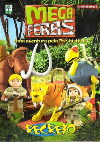 Capa do álbum Mega Feras - Uma Aventura pela Pré-história