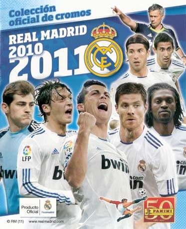 Capa do álbum Real Madrid 2010-2011