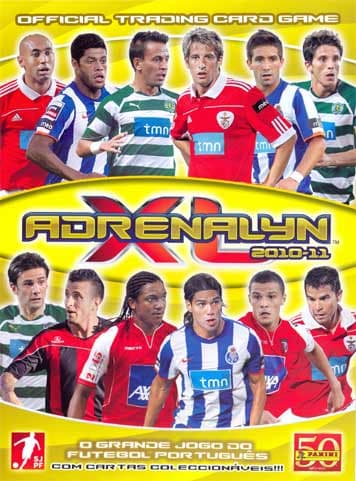 Capa do álbum Adrenalyn XL Futebol Português 2010-2011