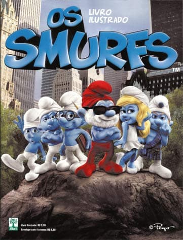 Capa do álbum Os Smurfs - O Filme