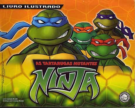 Capa do álbum As Tartarugas Mutantes Ninja