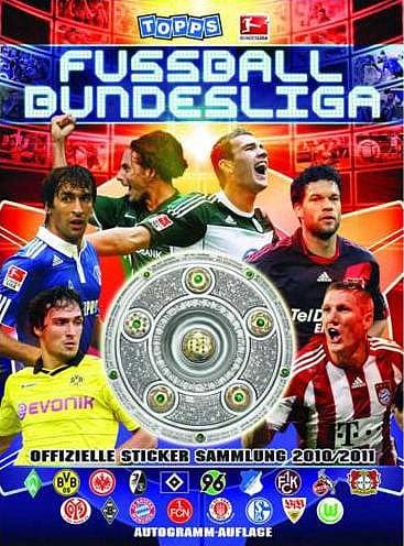 Capa do álbum Fussball Bundesliga 2010/2011 Deutschland