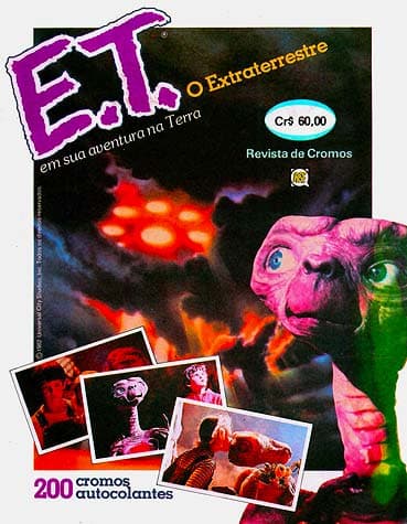 Capa do álbum E.T. O Extraterrestre em sua aventura na Terra