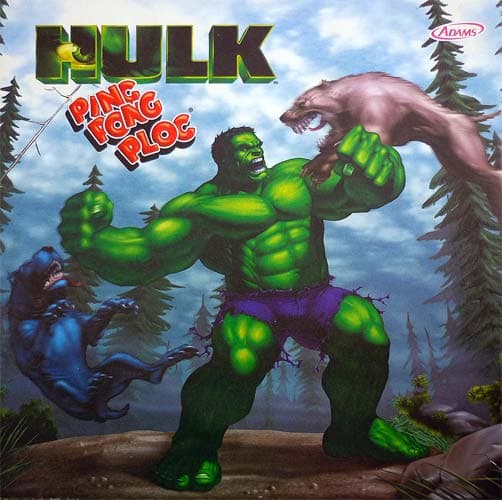 Capa do álbum Chicle de Bola Ping Pong Ploc Hulk