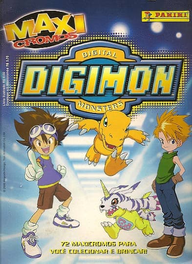 Capa do álbum Digimon Digital Monsters - Cards