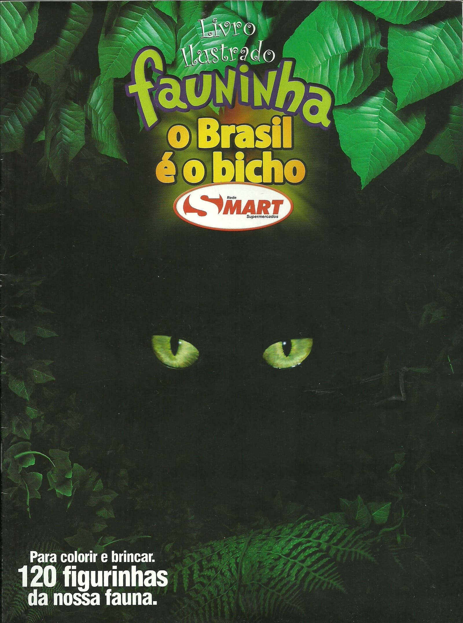 Capa do álbum Fauninha O Brasil é o Bicho