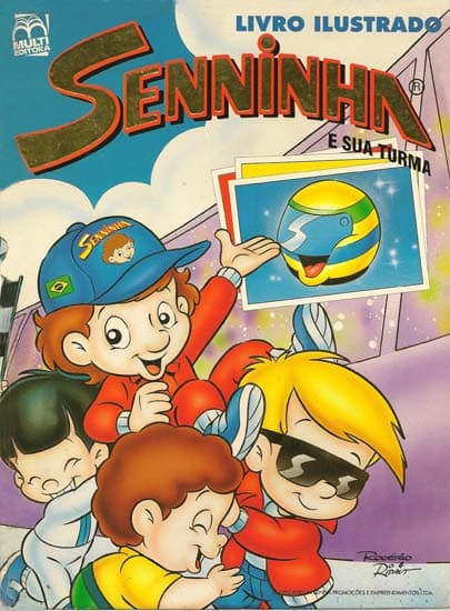 Capa do álbum Senninha e sua turma