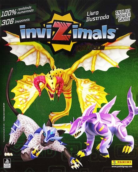 Capa do álbum Invizimals Evolution