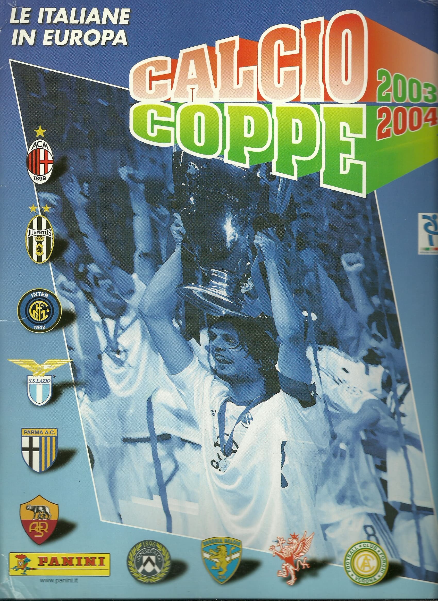 Capa do álbum Calcio Coppe 2003-2004