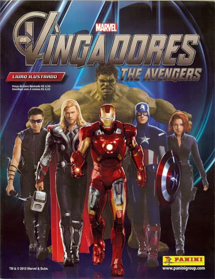 Capa do álbum Vingadores