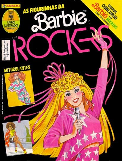 Capa do álbum Barbie e os Rockers