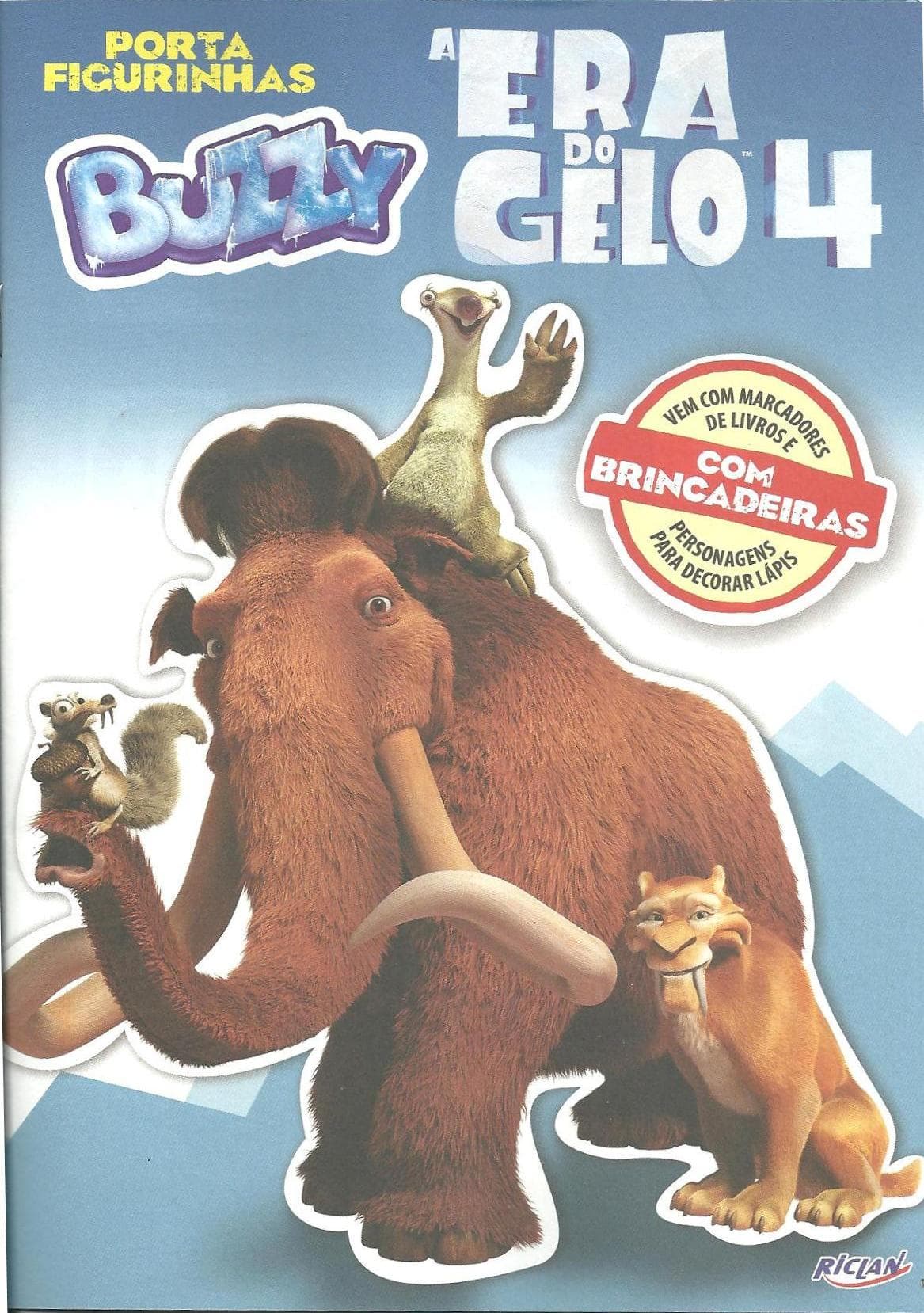 Capa do álbum Chicle de Bola Buzzy A Era do Gelo 4