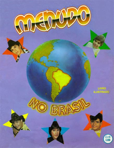 Capa do álbum Menudo no Brasil