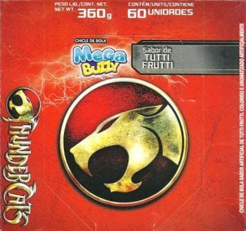 Capa do álbum Chicle de Bola Mega Buzzy Thundercats