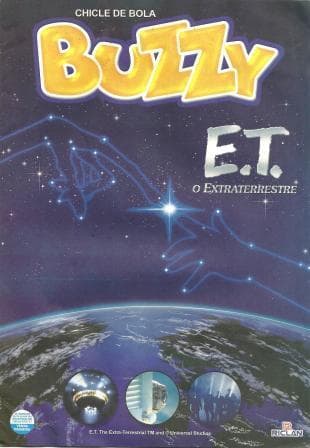 Capa do álbum Chicle de Bola Buzzy E.T. o Extraterrestre