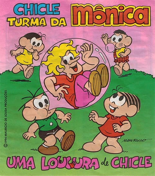 Capa do álbum Chicle Turma da Mônica - Uma Loucura de Chicle
