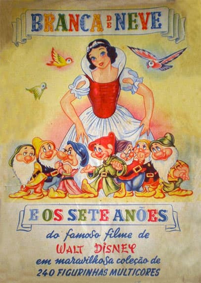 Capa do álbum Branca de Neve e os Setes Anões