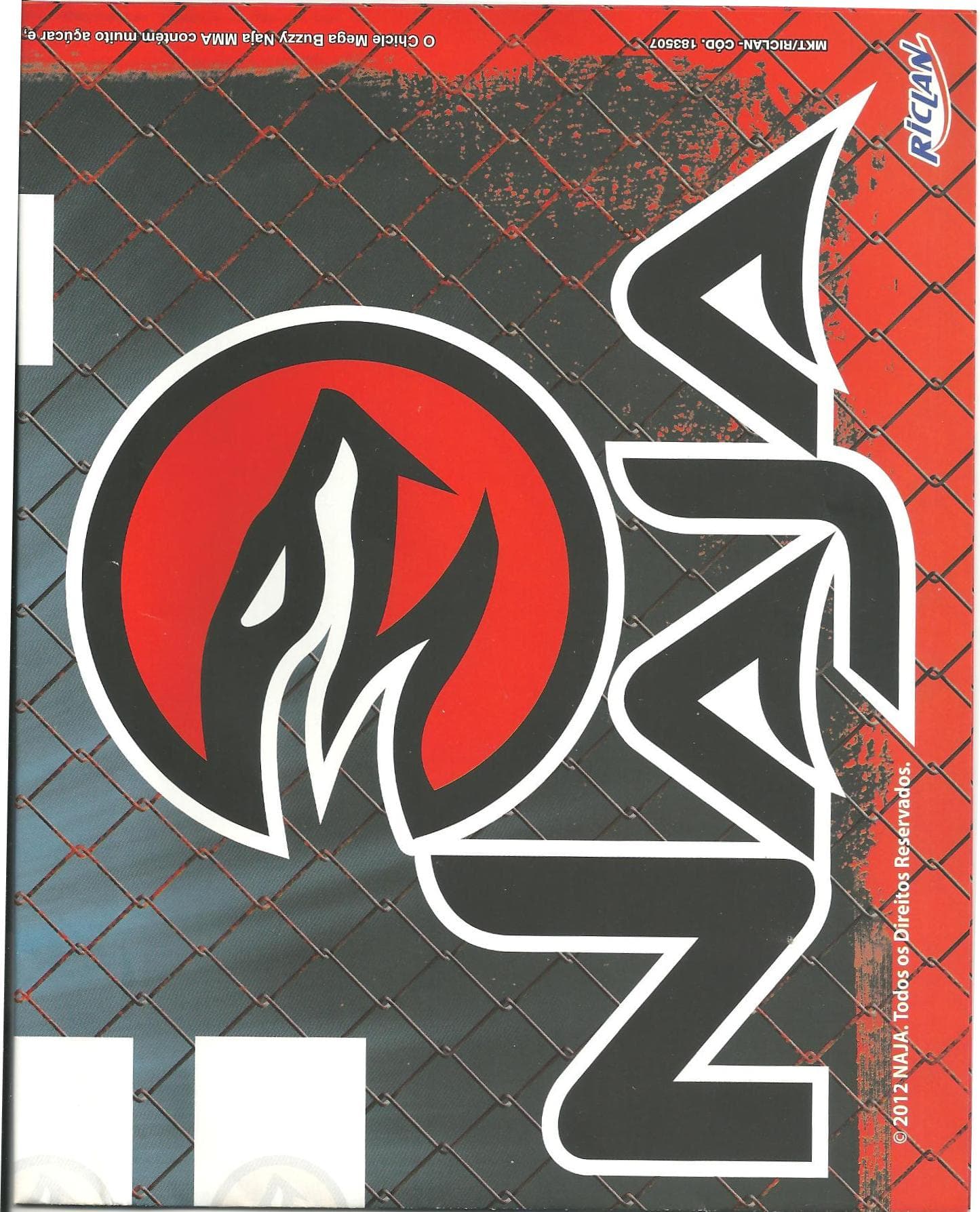 Capa do álbum Chicle de Bola Mega Buzzy MMA NAJA