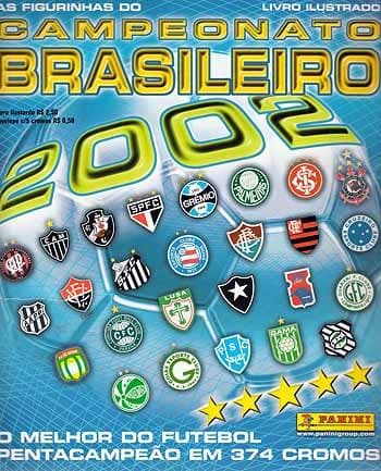 Capa do álbum Campeonato Brasileiro 2002