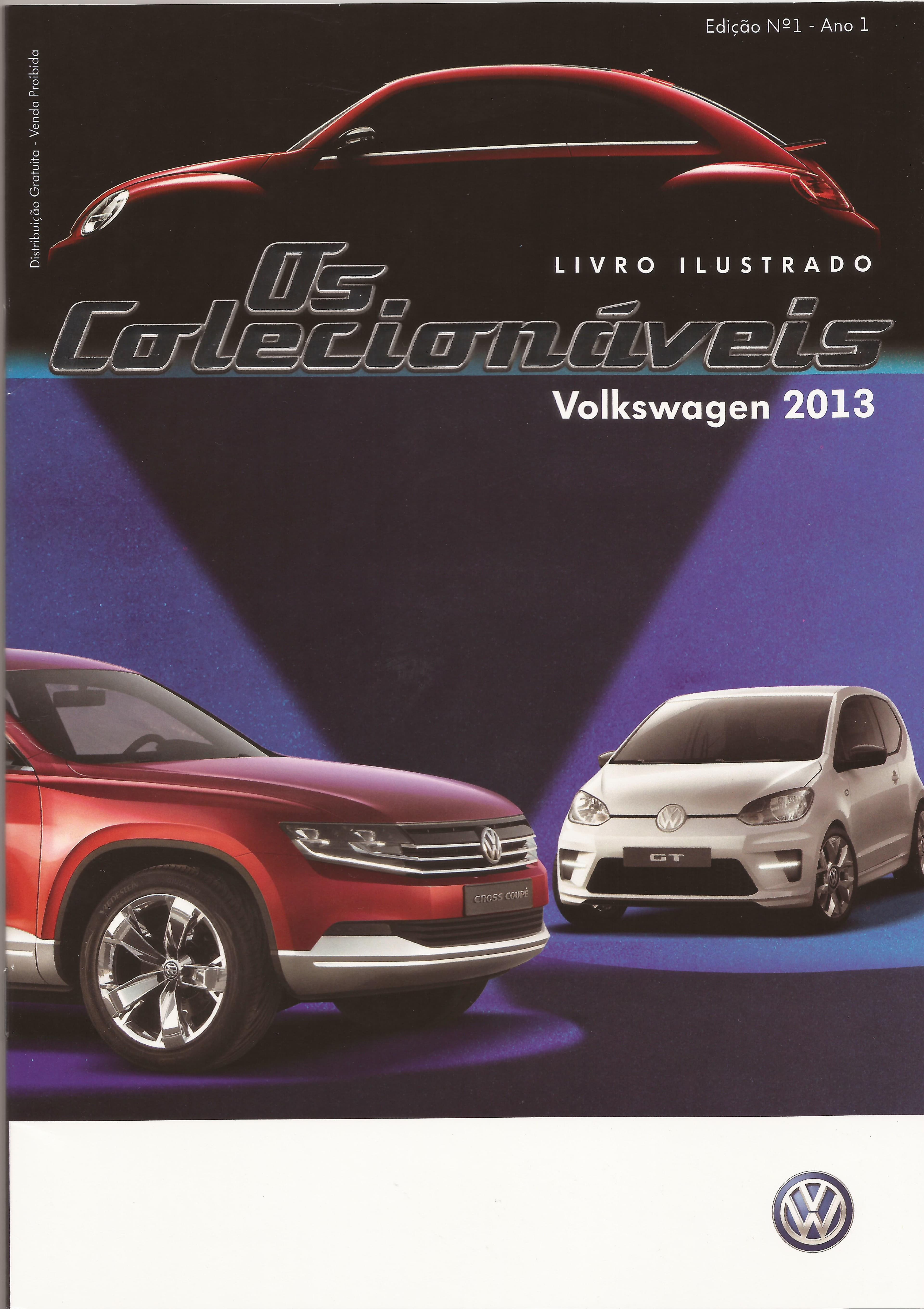 Capa do álbum Os Colecionáveis Volkswagen 2013