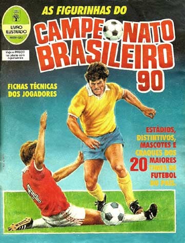 Capa do álbum Campeonato Brasileiro 1990