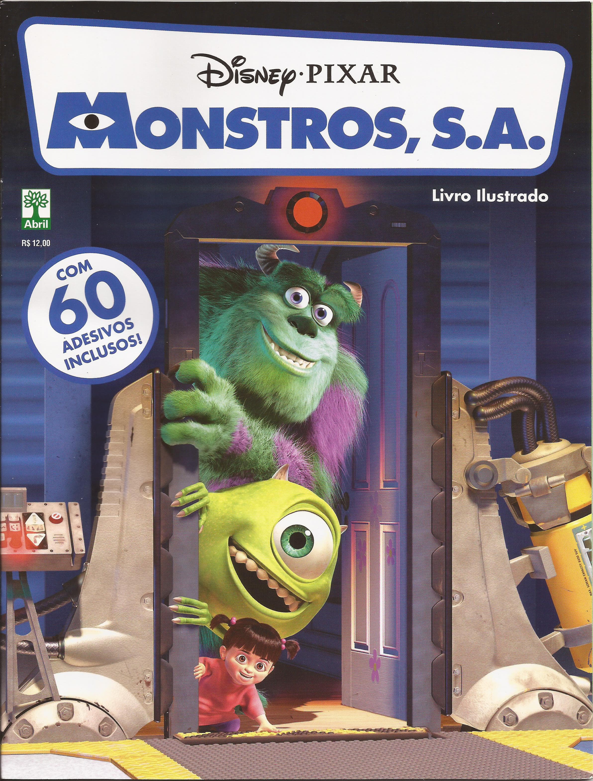 Capa do álbum Monstros, S.A. 2013