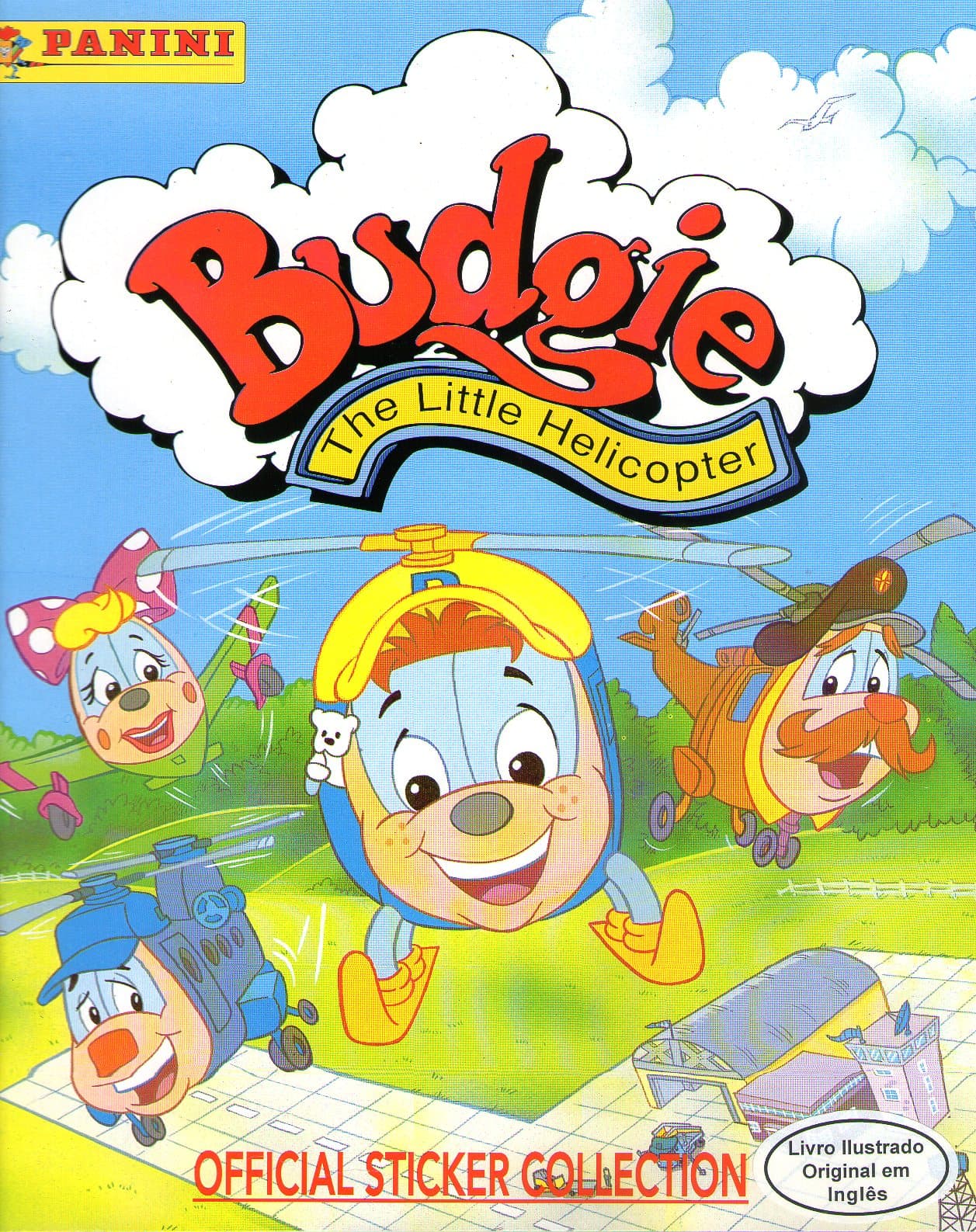 Capa do álbum Budgie The Little Helicopter