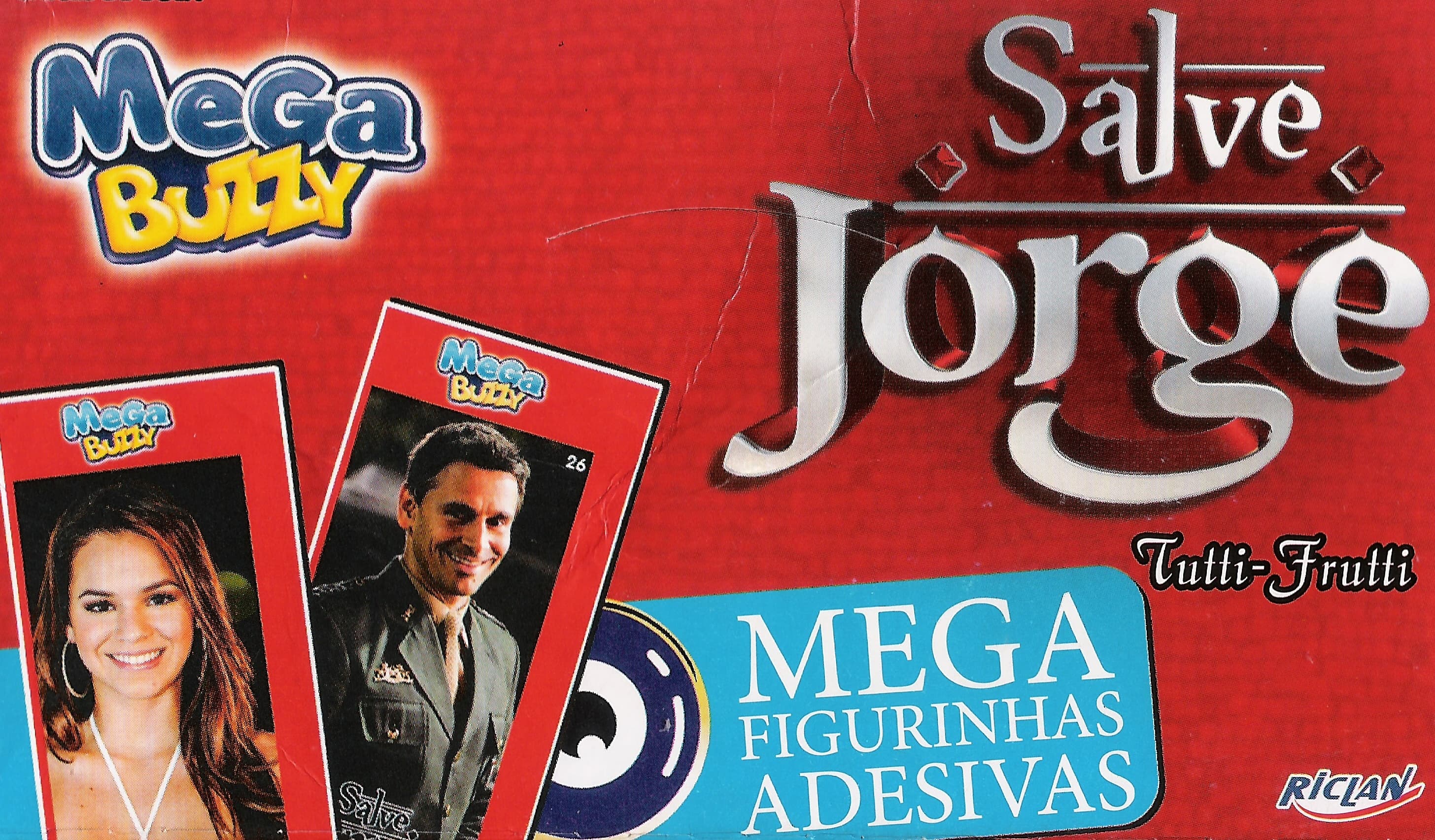 Capa do álbum Chicle de Bola Mega Buzzy Salve Jorge
