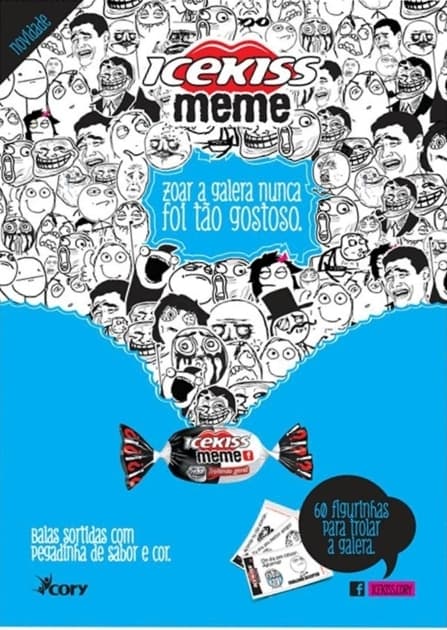 Capa do álbum Balas Ice kiss meme