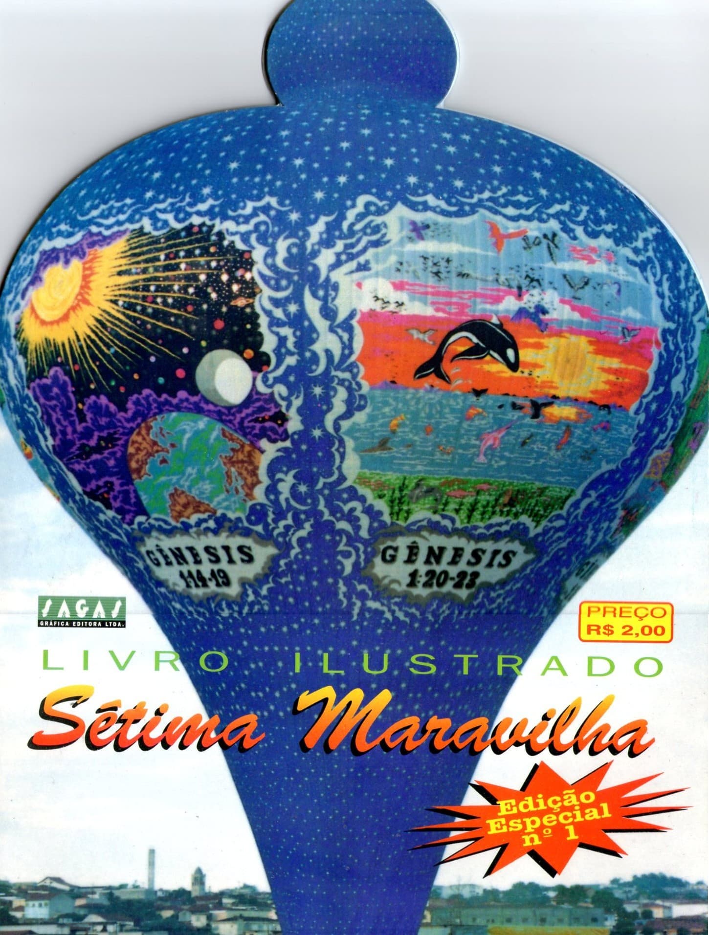 Capa do álbum Sétima Maravilha Edição Especial nº 1