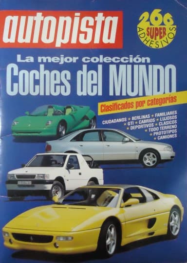 Capa do álbum Autopista - La mejor colección Coches del Mundo