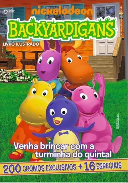 Capa do álbum Backyardigans 2013