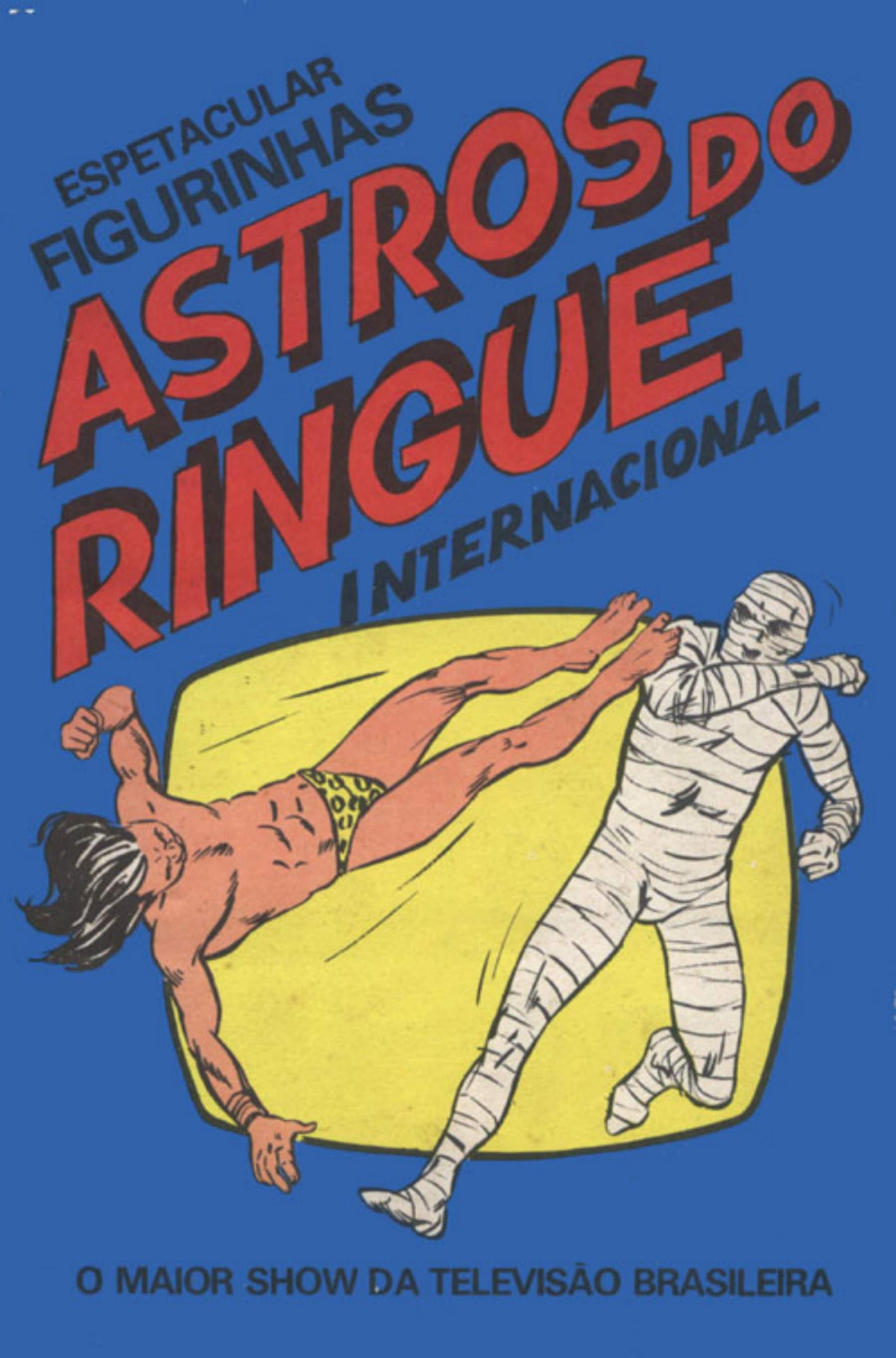 Capa do álbum Astros do ringue Internacional