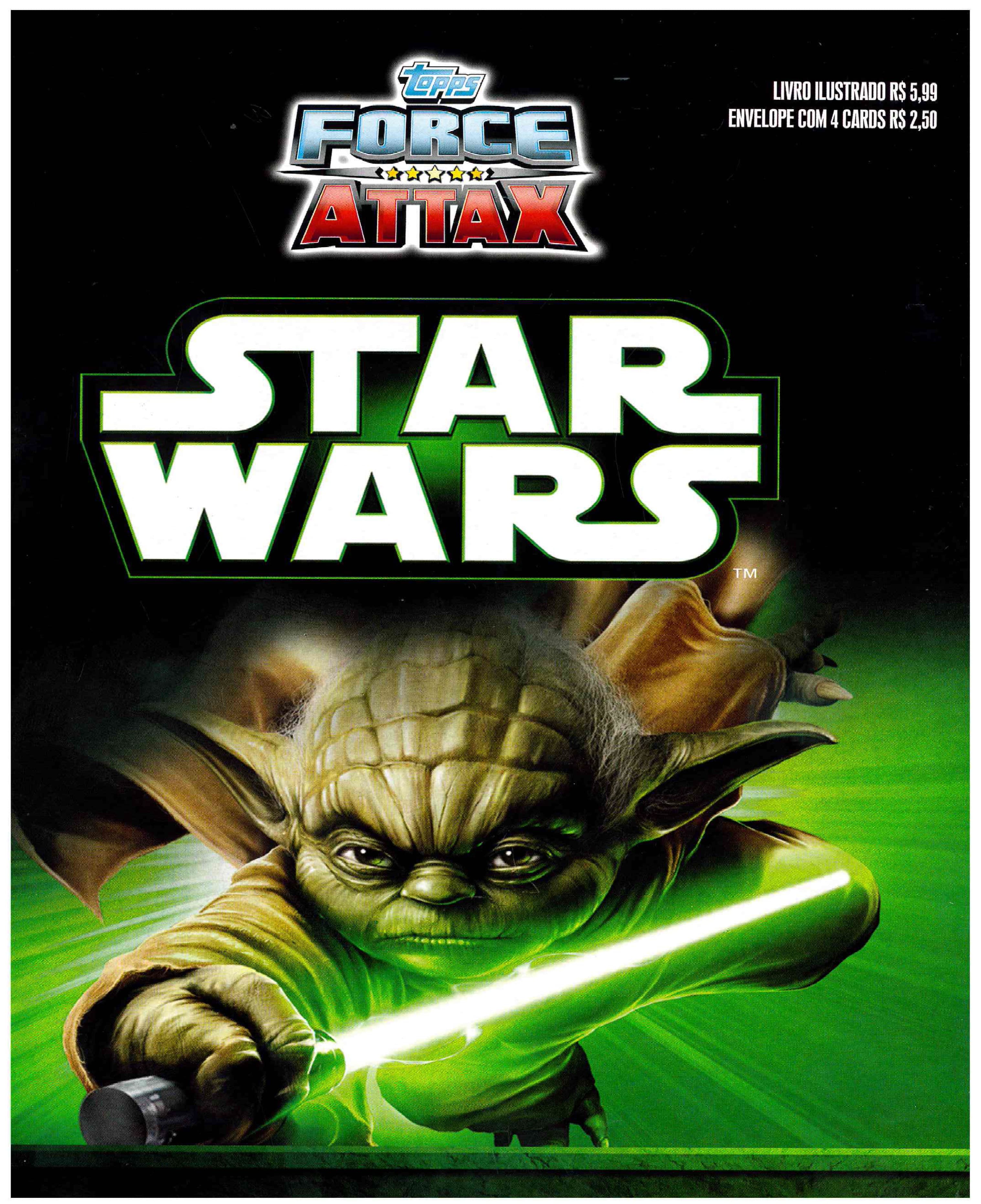 Capa do álbum Star Wars Force Attax