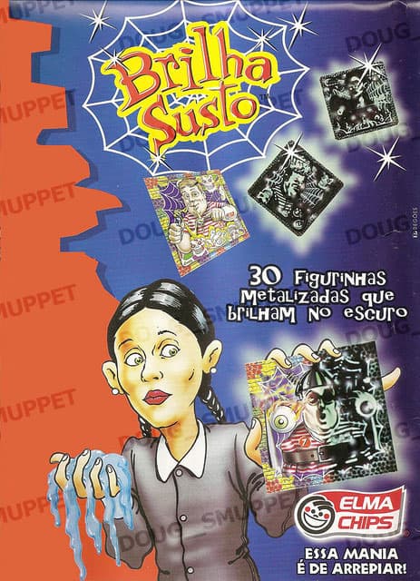 Capa do álbum Elma Chips Brilha Susto - Família Addams