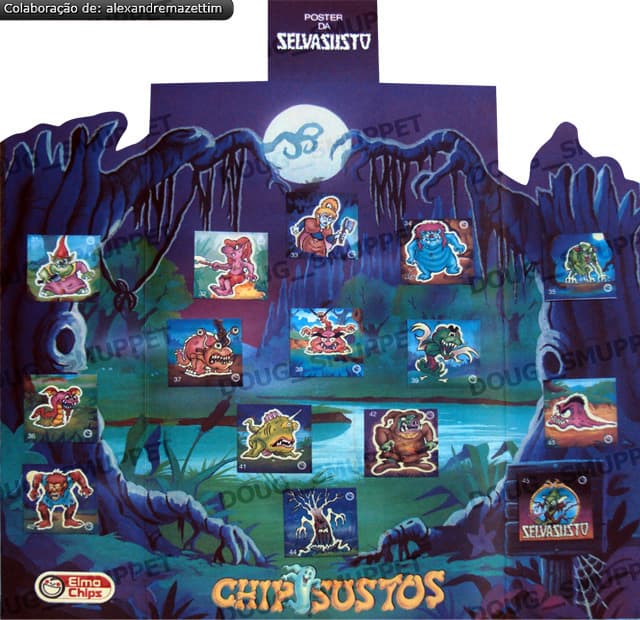 Capa do álbum Elma Chips ChipSustos - SelvaSusto