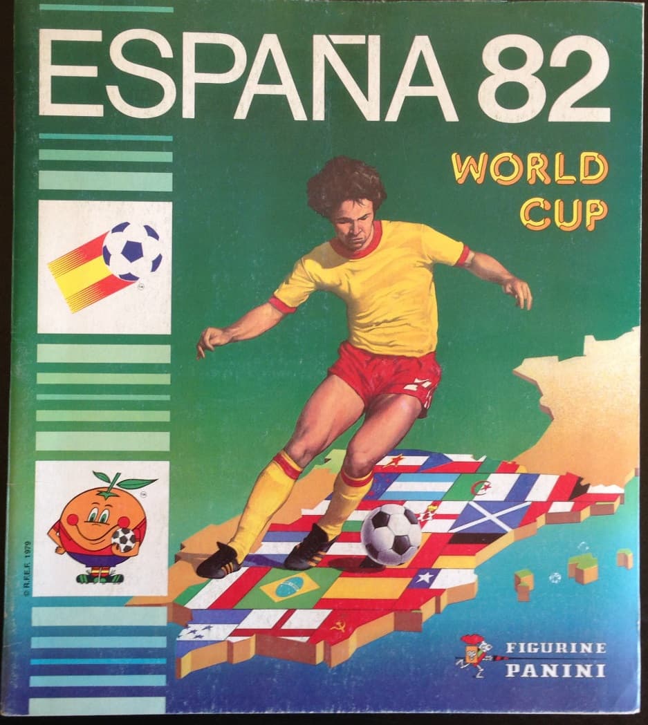 Capa do álbum FIFA World Cup 1982 España